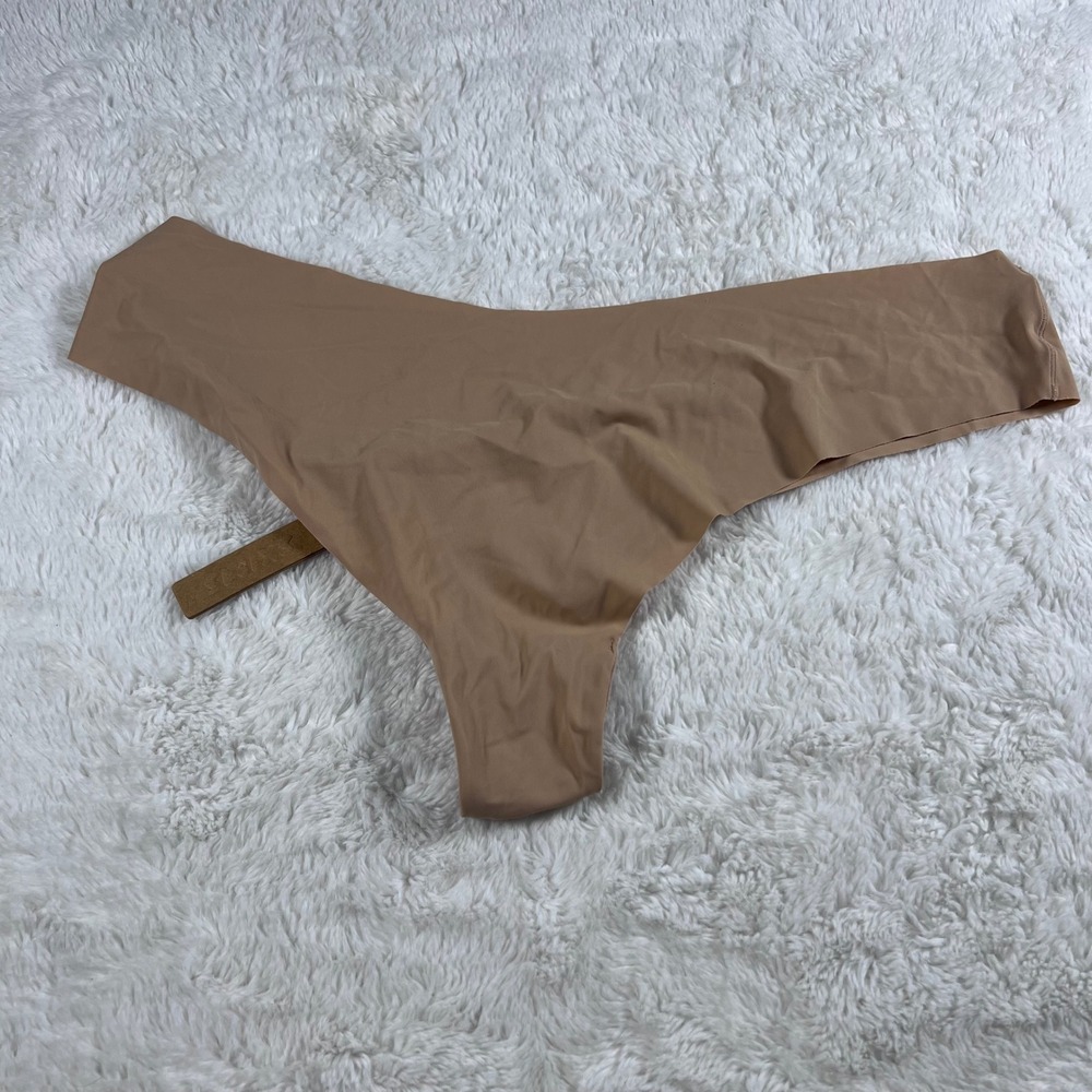 SKIMS Women's Fits Everybody Thong Clay PN-THG-0852‎ Plus Size 4X New With Tags